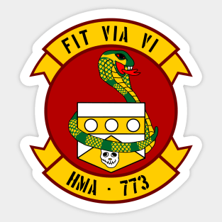 HMA 773 VIT VIA VI Sticker